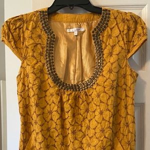Lucy Paris Mustard Dress